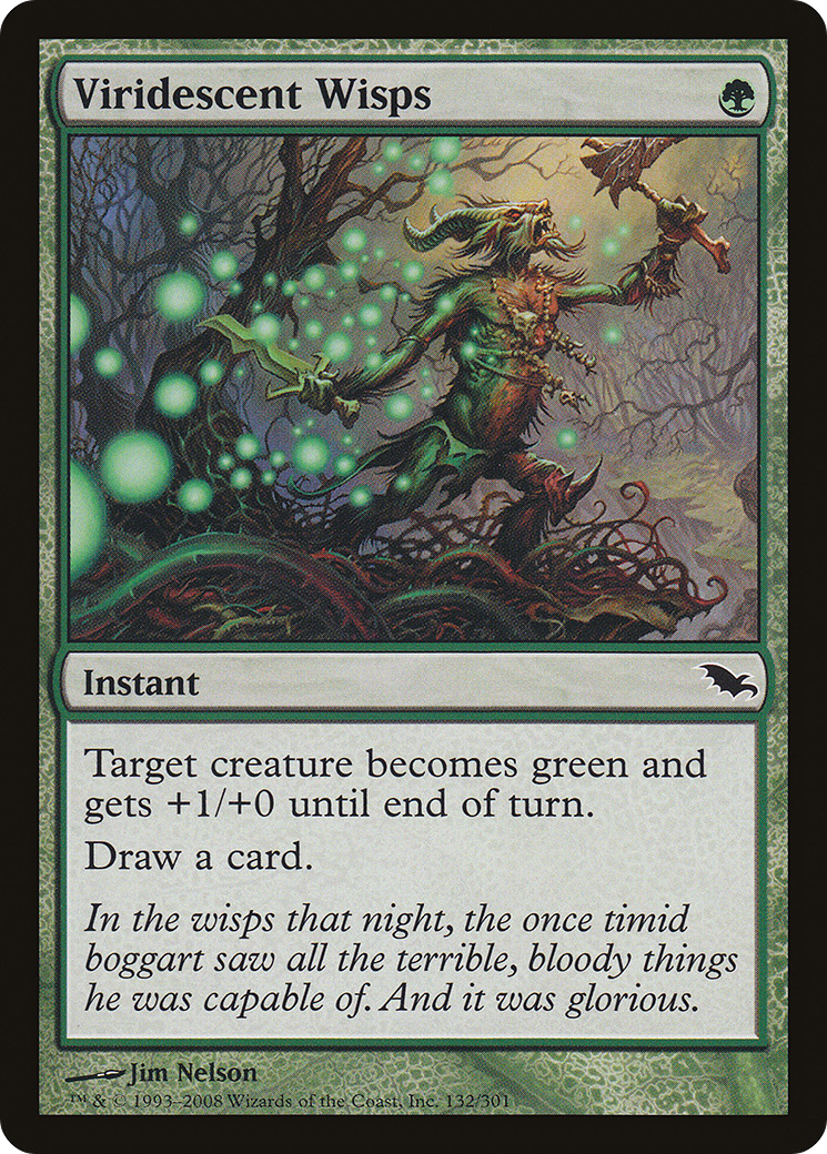 Viridescent Wisps (SHM-132) - Shadowmoor