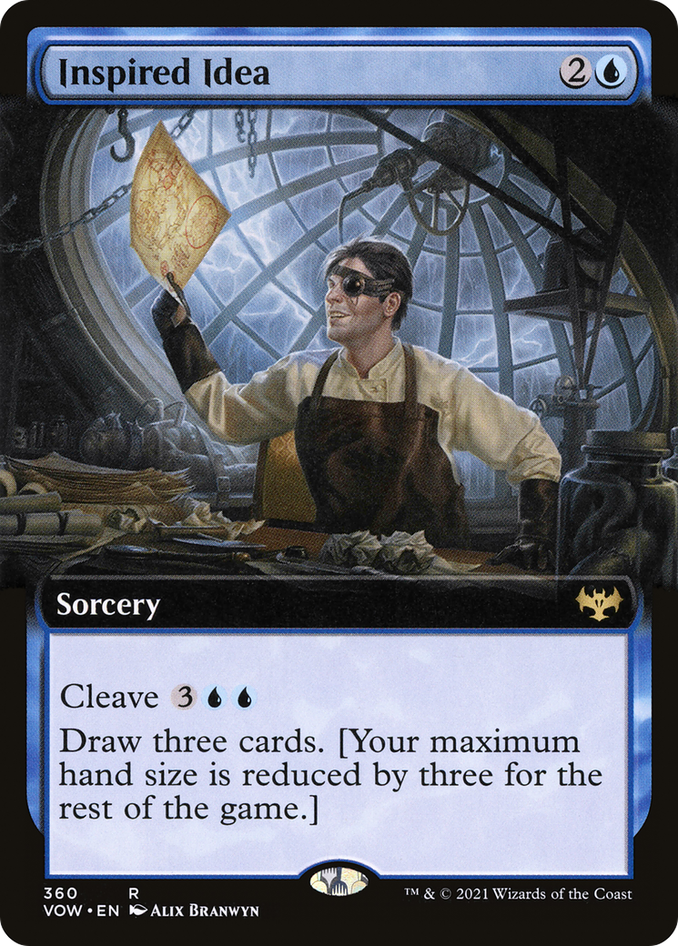 Inspired Idea (VOW-360) - Innistrad: Crimson Vow: (Extended Art)