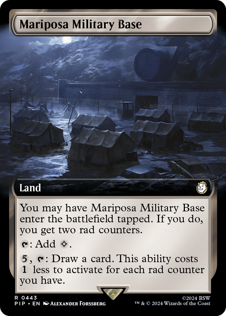 Mariposa Military Base (PIP-443) - Fallout: (Extended Art)