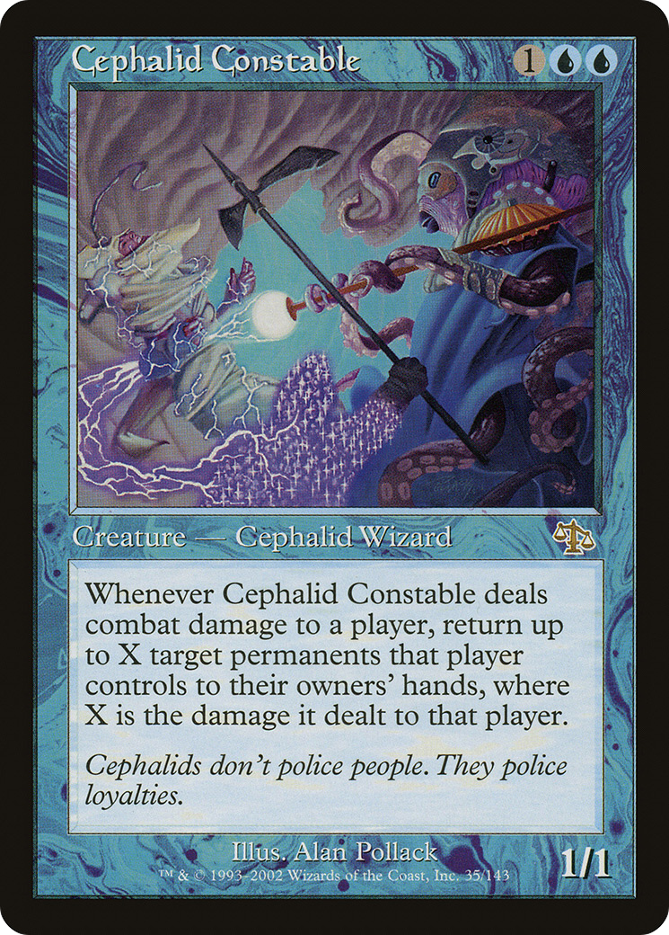 Cephalid Constable (JUD-035) - Judgment Foil