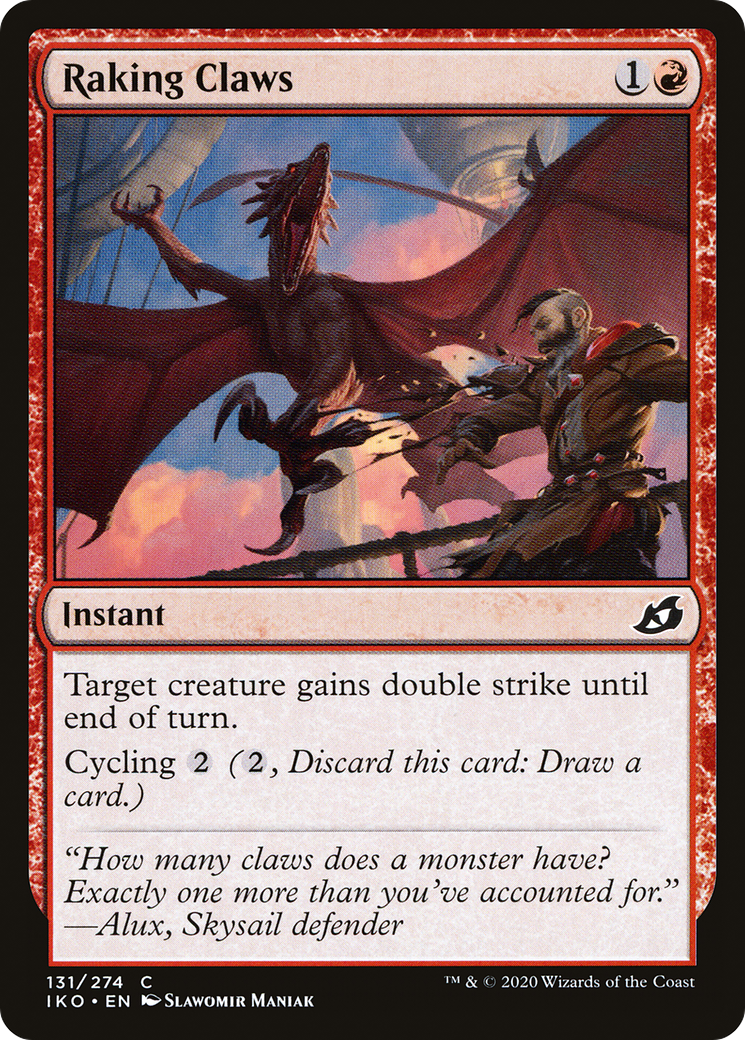 Raking Claws (IKO-131) - Ikoria: Lair of Behemoths