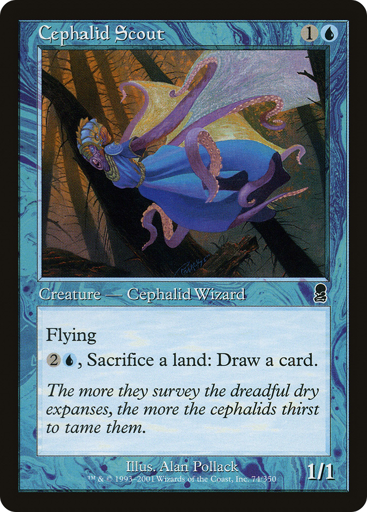 Cephalid Scout (ODY-074) - Odyssey Foil