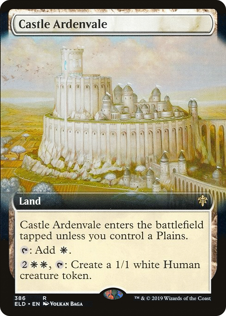Castle Ardenvale (ELD-386) - Throne of Eldraine: (Extended Art)