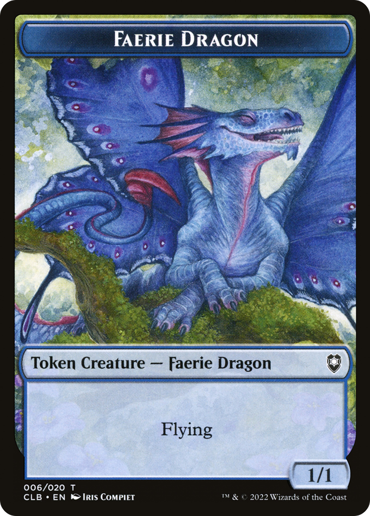 Faerie Dragon (CLB-006) - Battle for Baldur's Gate Tokens