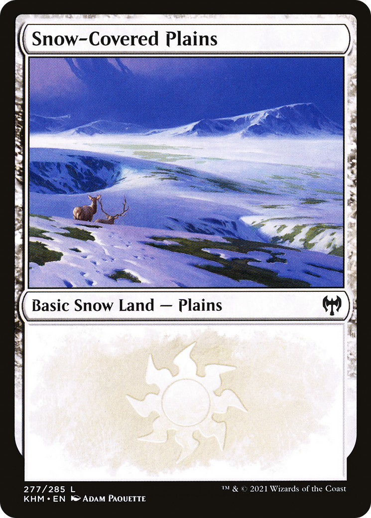 Snow-Covered Plains (KHM-277) - Kaldheim: (snow)