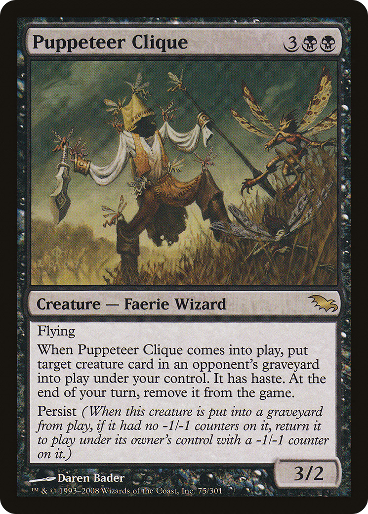 Puppeteer Clique (SHM-075) - Shadowmoor
