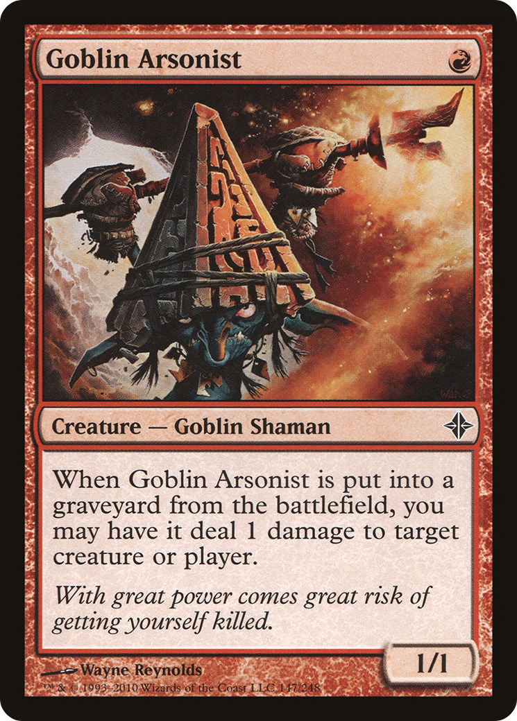 Goblin Arsonist (ROE-147) - Rise of the Eldrazi