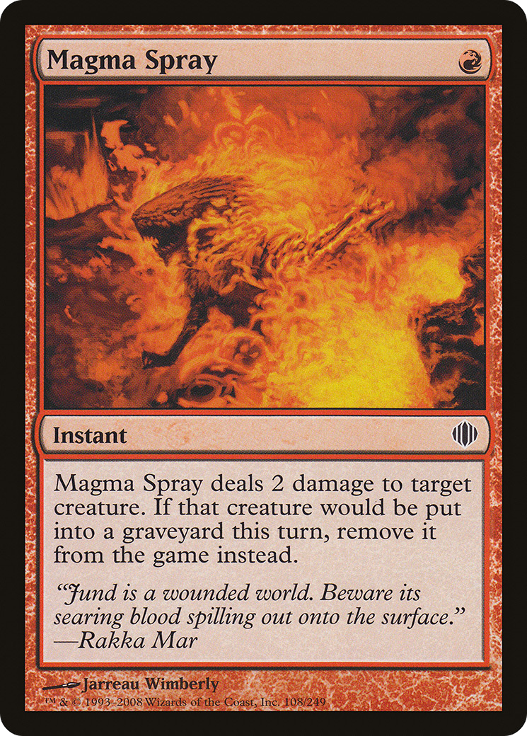 Magma Spray (ALA-108) - Shards of Alara