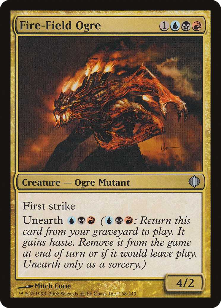 Fire-Field Ogre (ALA-168) - Shards of Alara Foil