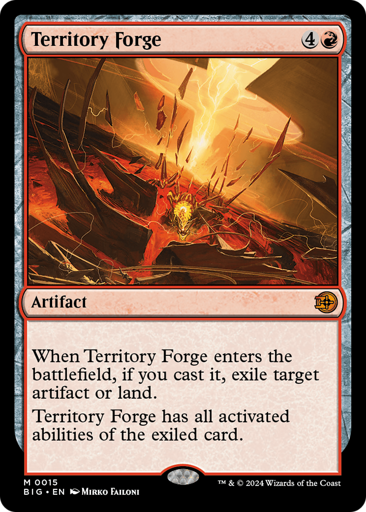Territory Forge (BIG-015) - The Big Score Foil