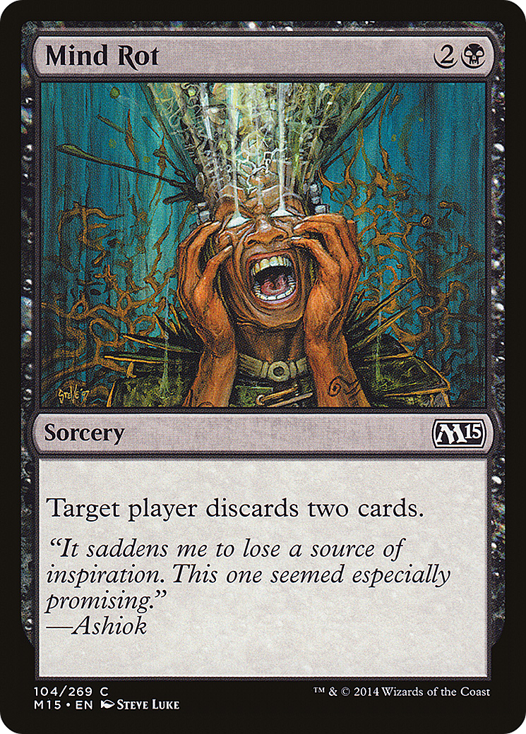 Mind Rot (M15-104) - Magic 2015 Foil
