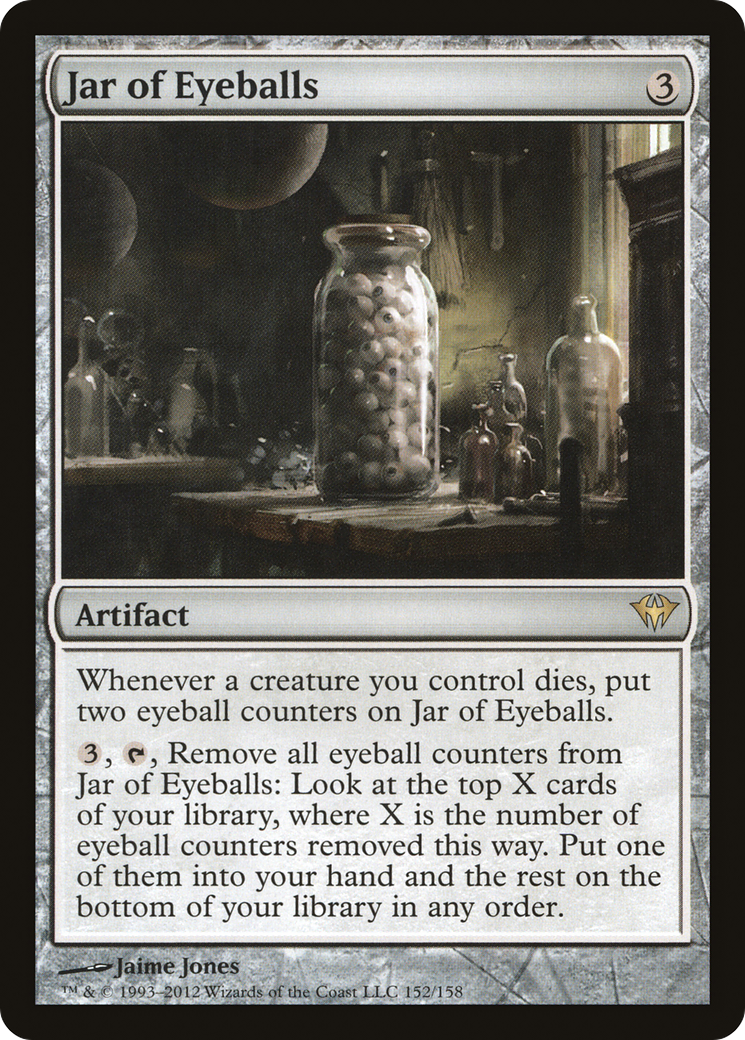 Jar of Eyeballs (DKA-152) - Dark Ascension Foil