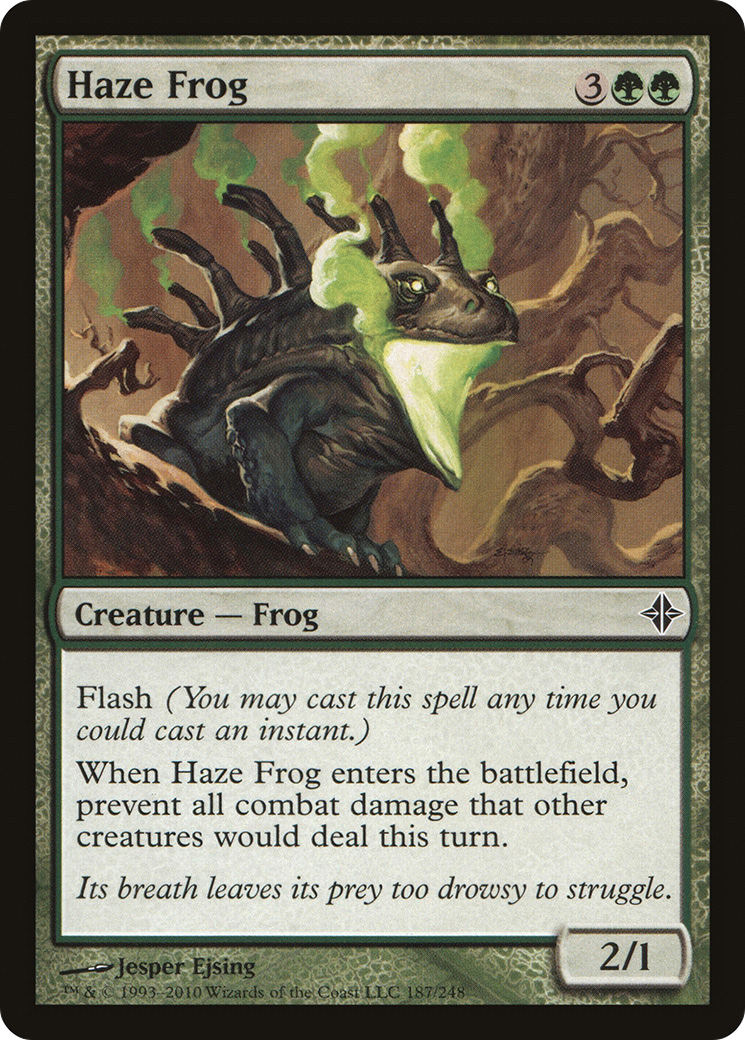 Haze Frog (ROE-187) - Rise of the Eldrazi