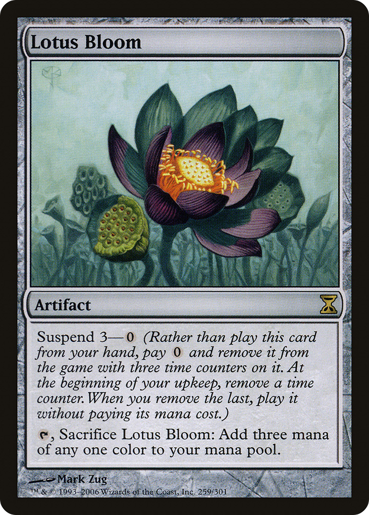 Lotus Bloom (TSP-259) - Time Spiral Foil