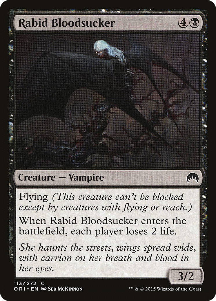 Rabid Bloodsucker (ORI-113) - Magic Origins Foil