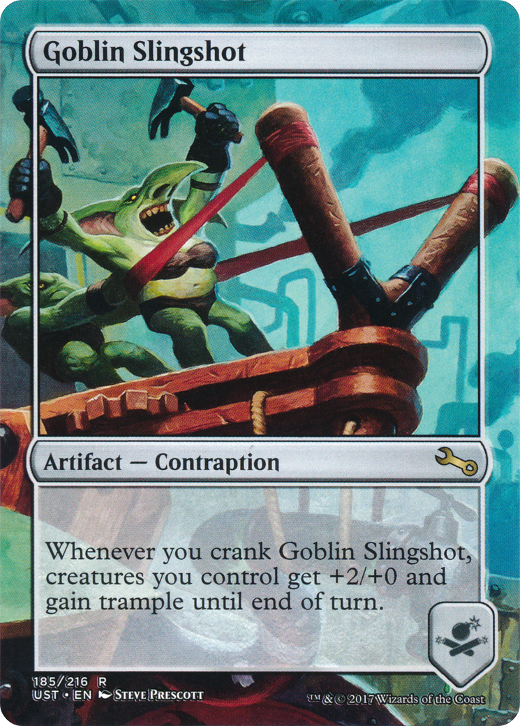 Goblin Slingshot (UST-185) - Unstable (Borderless) Foil