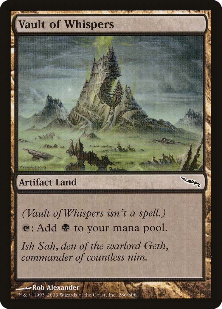 Vault of Whispers (MRD-286) - Mirrodin