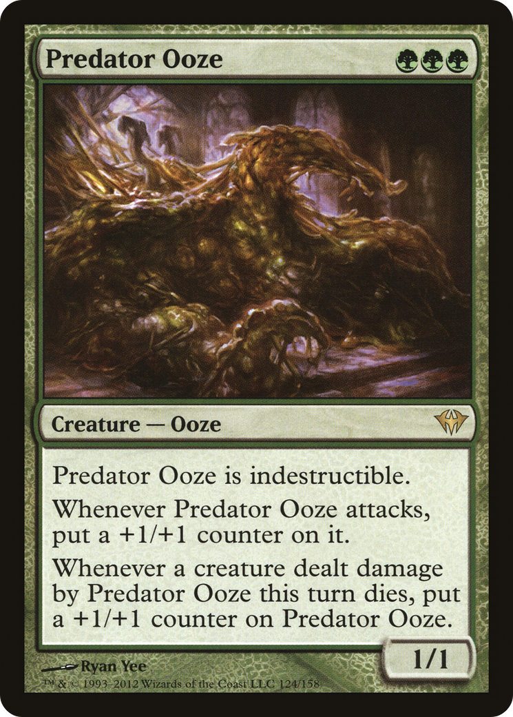 Predator Ooze (DKA-124) - Dark Ascension