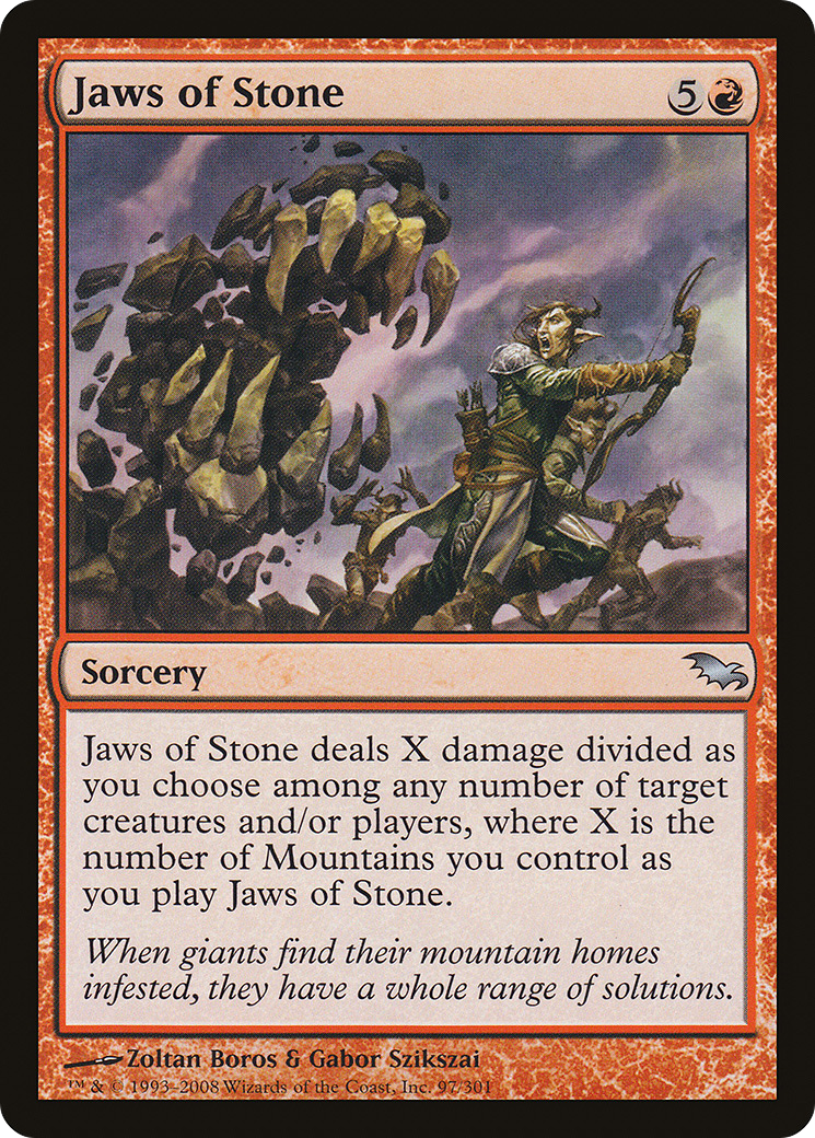 Jaws of Stone (SHM-097) - Shadowmoor