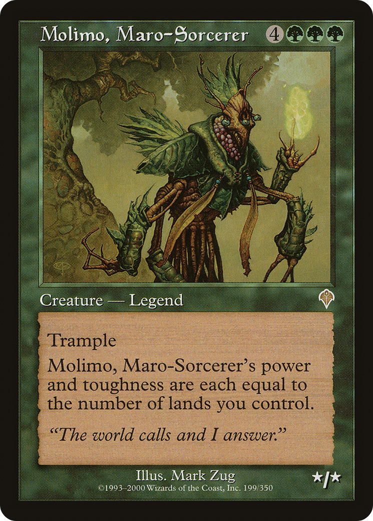 Molimo, Maro-Sorcerer (INV-199) - Invasion Foil