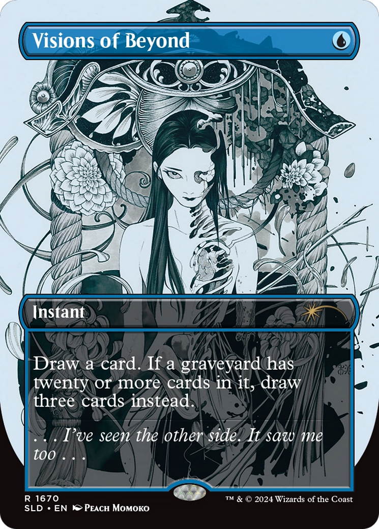 Visions of Beyond (SLD-1670) - Secret Lair Drop (Borderless) Foil