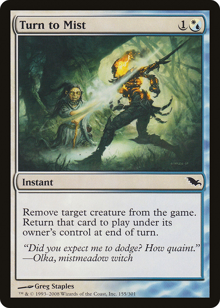 Turn to Mist (SHM-155) - Shadowmoor Foil