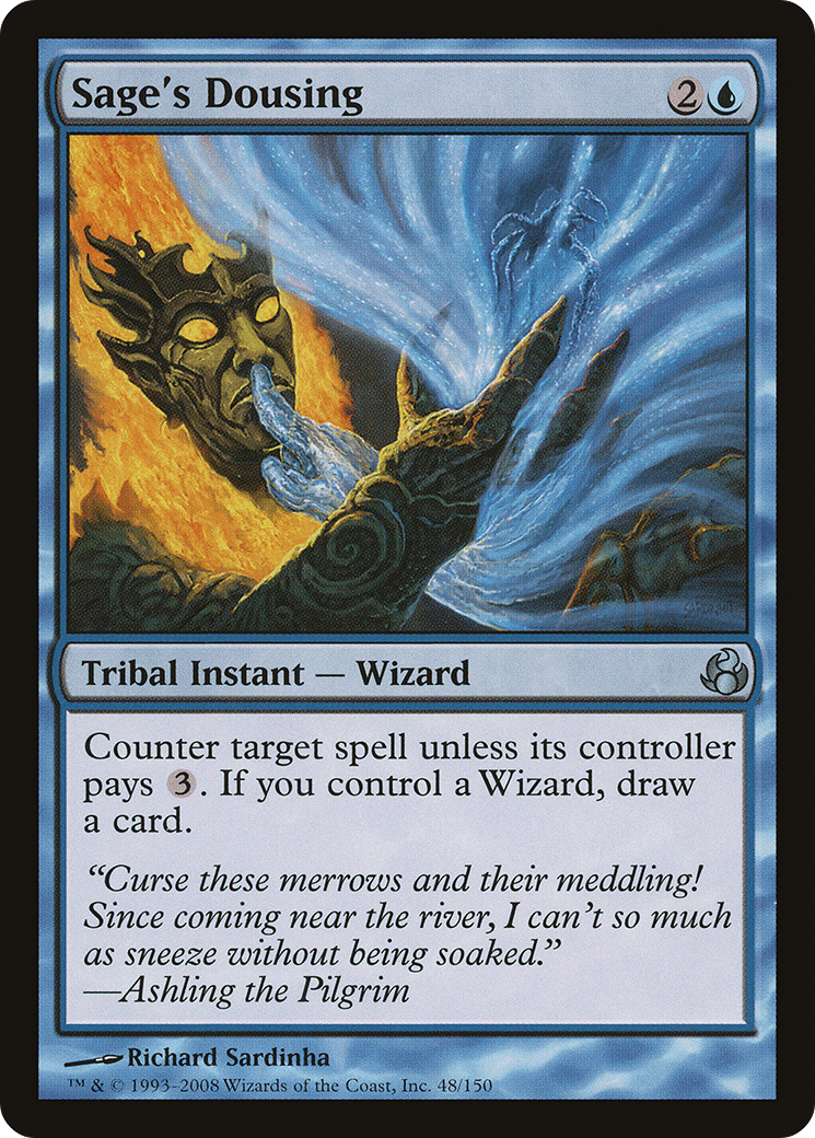 Sage's Dousing (MOR-048) - Morningtide Foil