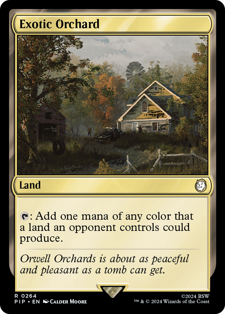 Exotic Orchard (PIP-264) - Fallout Foil