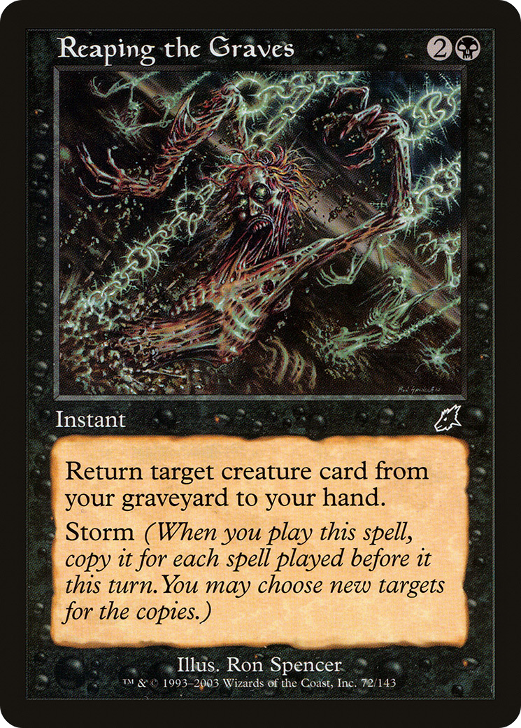Reaping the Graves (SCG-072) - Scourge Foil