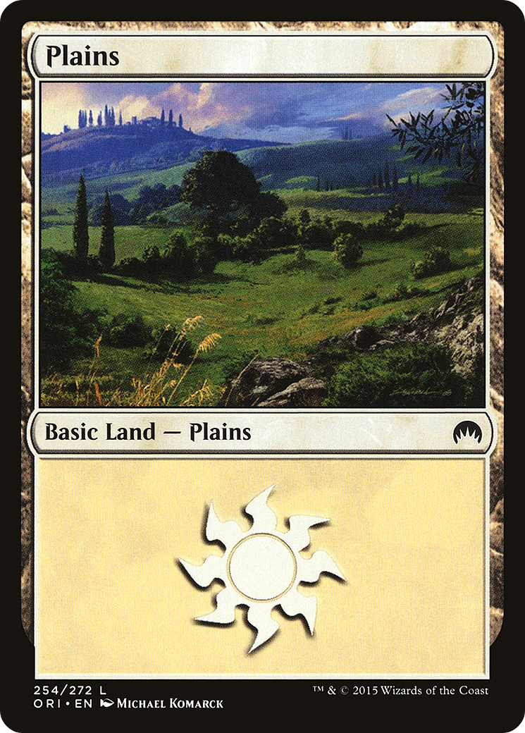 Plains (ORI-254) - Magic Origins