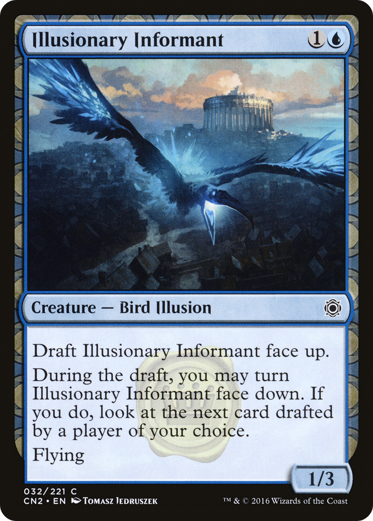 Illusionary Informant (CN2-032) - Conspiracy: Take the Crown: (draft) Foil