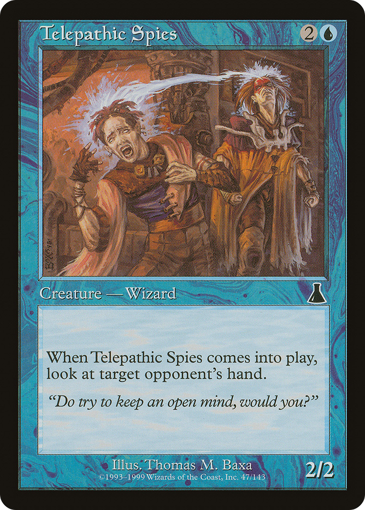 Telepathic Spies (UDS-047) - Urza's Destiny