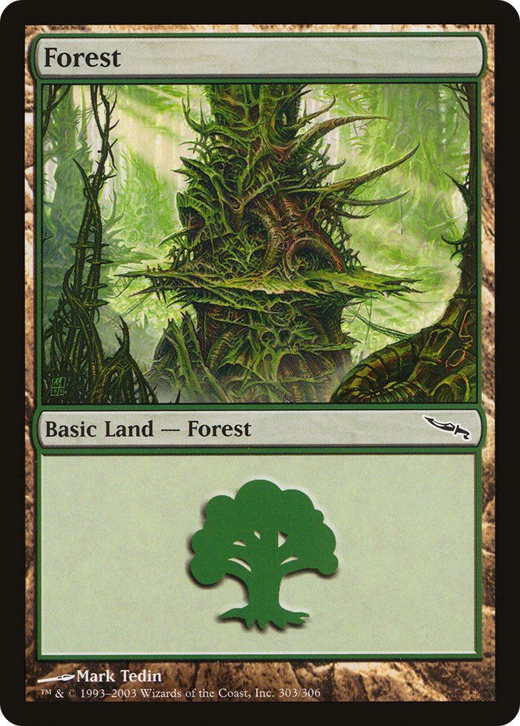 Forest (MRD-303) - Mirrodin