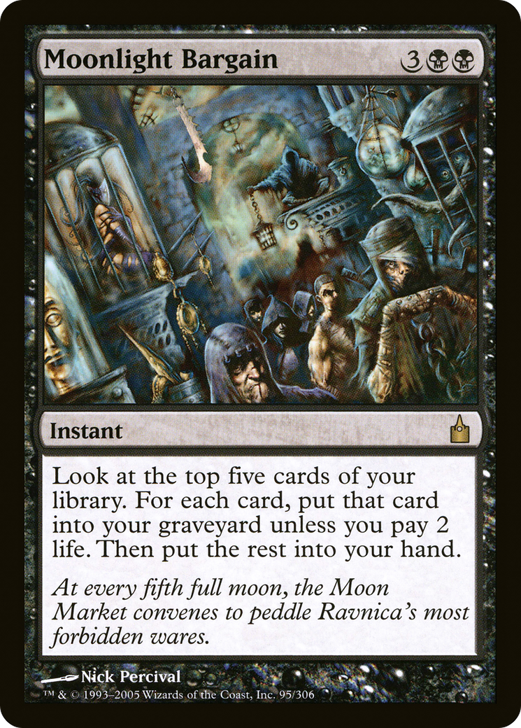 Moonlight Bargain (RAV-095) - Ravnica: City of Guilds
