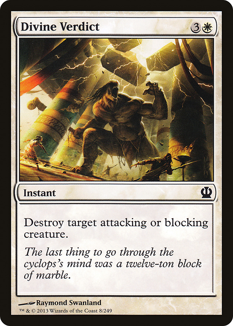 Divine Verdict (THS-008) - Theros