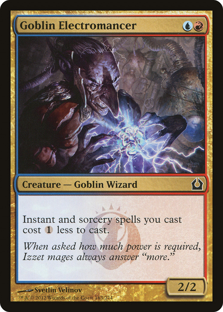 Goblin Electromancer (RTR-163) - Return to Ravnica