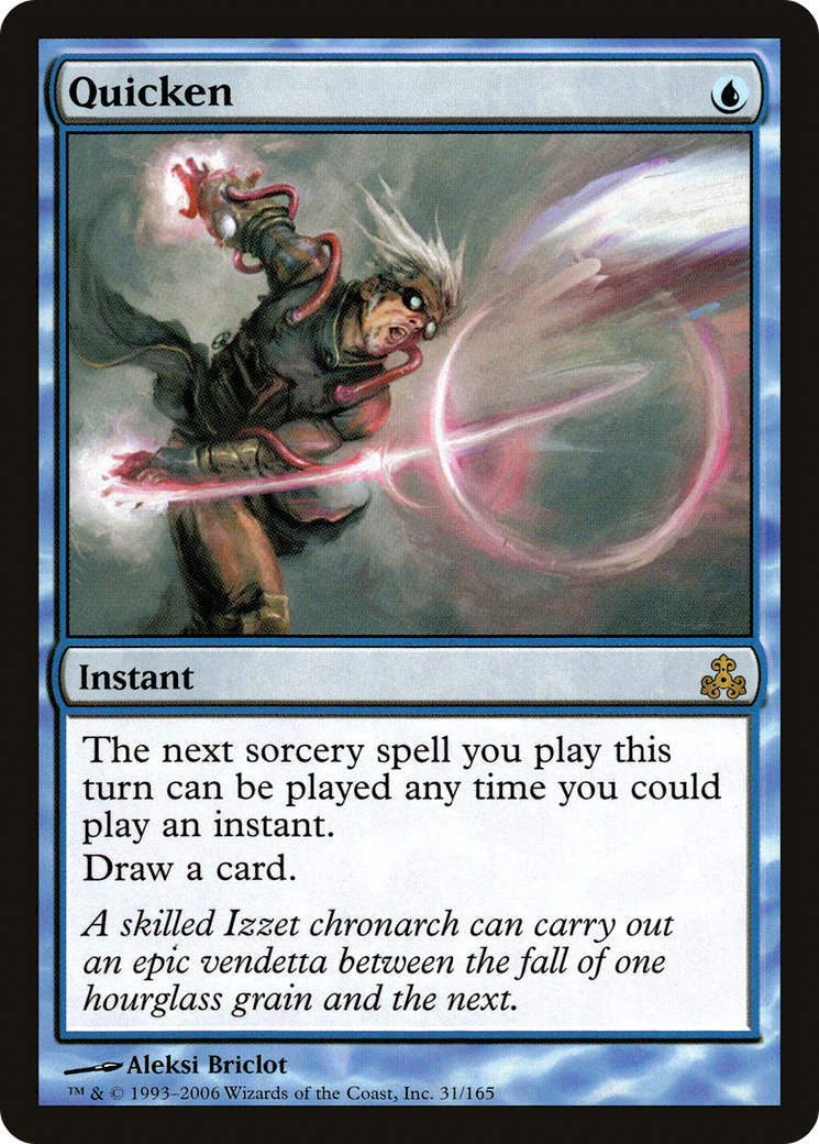 Quicken (GPT-031) - Guildpact Foil