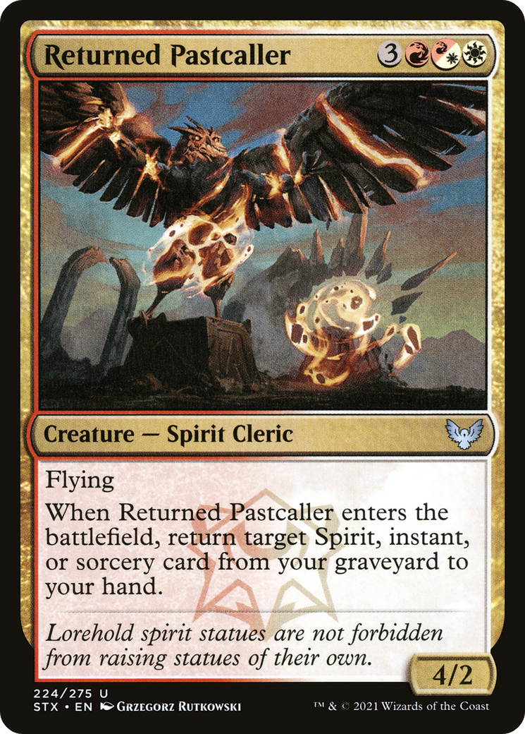 Returned Pastcaller (STX-224) - Strixhaven: School of Mages