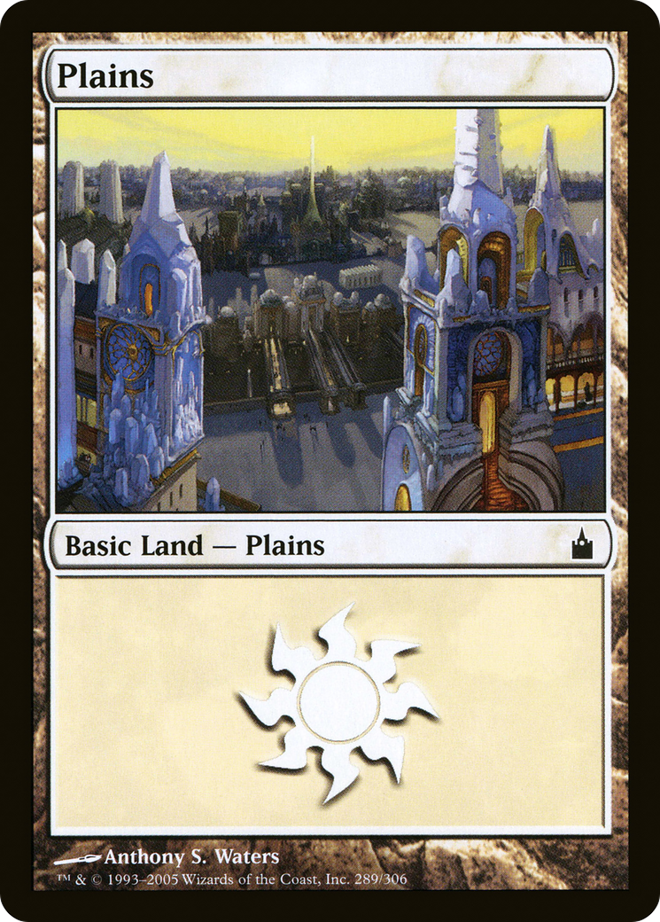 Plains (RAV-289) - Ravnica: City of Guilds Foil