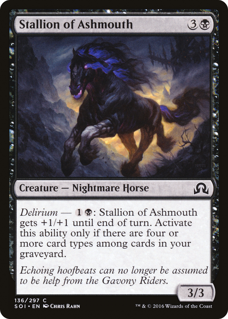 Stallion of Ashmouth (SOI-136) - Shadows over Innistrad