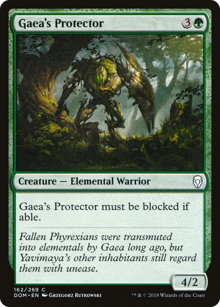 Gaea's Protector (DOM-162) - Dominaria