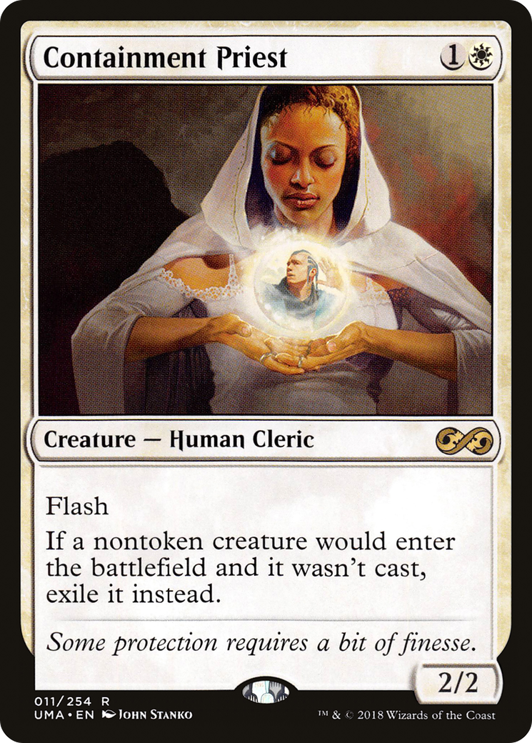 Containment Priest (UMA-011) - Ultimate Masters Foil