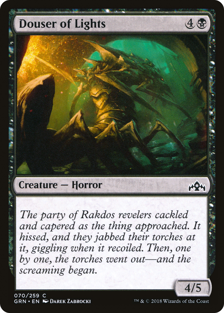 Douser of Lights (GRN-070) - Guilds of Ravnica Foil
