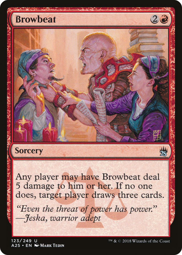 Browbeat (A25-123) - Masters 25