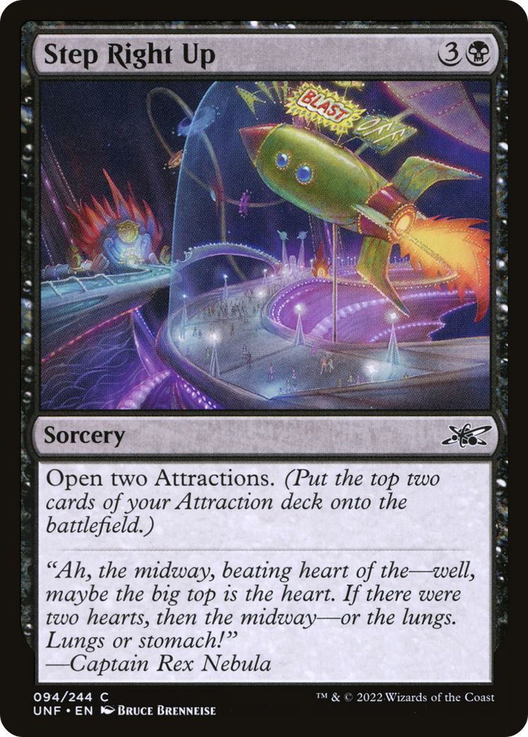Step Right Up (UNF-094) - Unfinity Foil