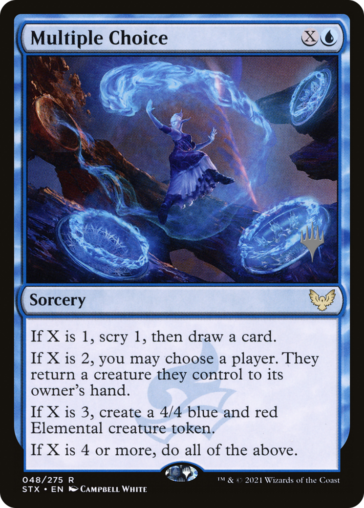 Multiple Choice (PPSTX-48P) - Strixhaven: School of Mages Promos