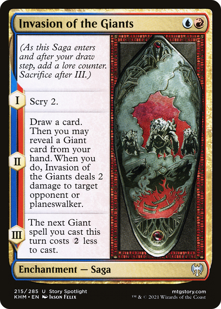 Invasion of the Giants (KHM-215) - Kaldheim Foil