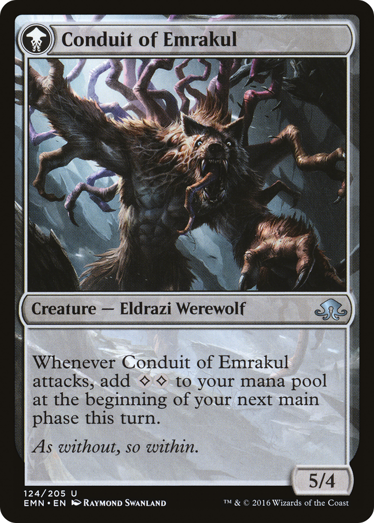 Conduit of Storms // Conduit of Emrakul (EMN-124) - Eldritch Moon: (mooneldrazidfc)