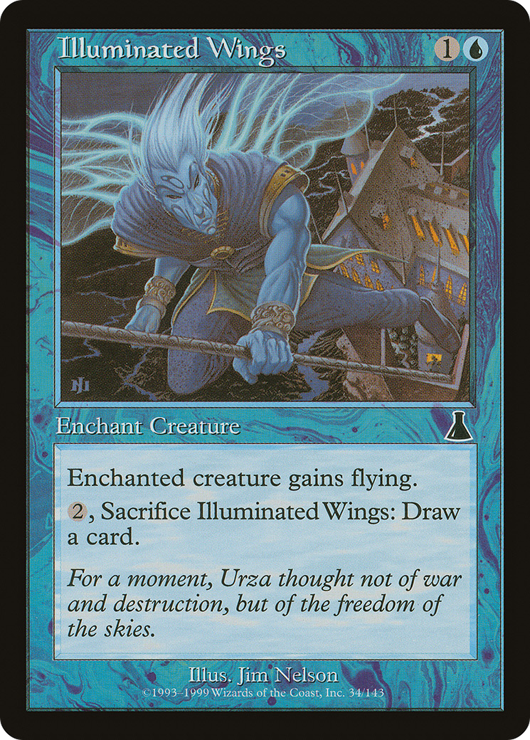 Illuminated Wings (UDS-034) - Urza's Destiny