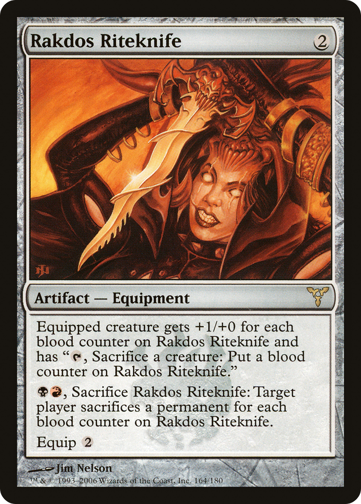 Rakdos Riteknife (DIS-164) - Dissension